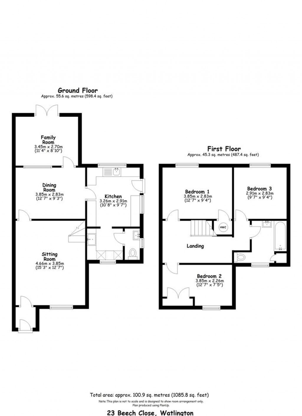 Floorplans For WATLINGTON