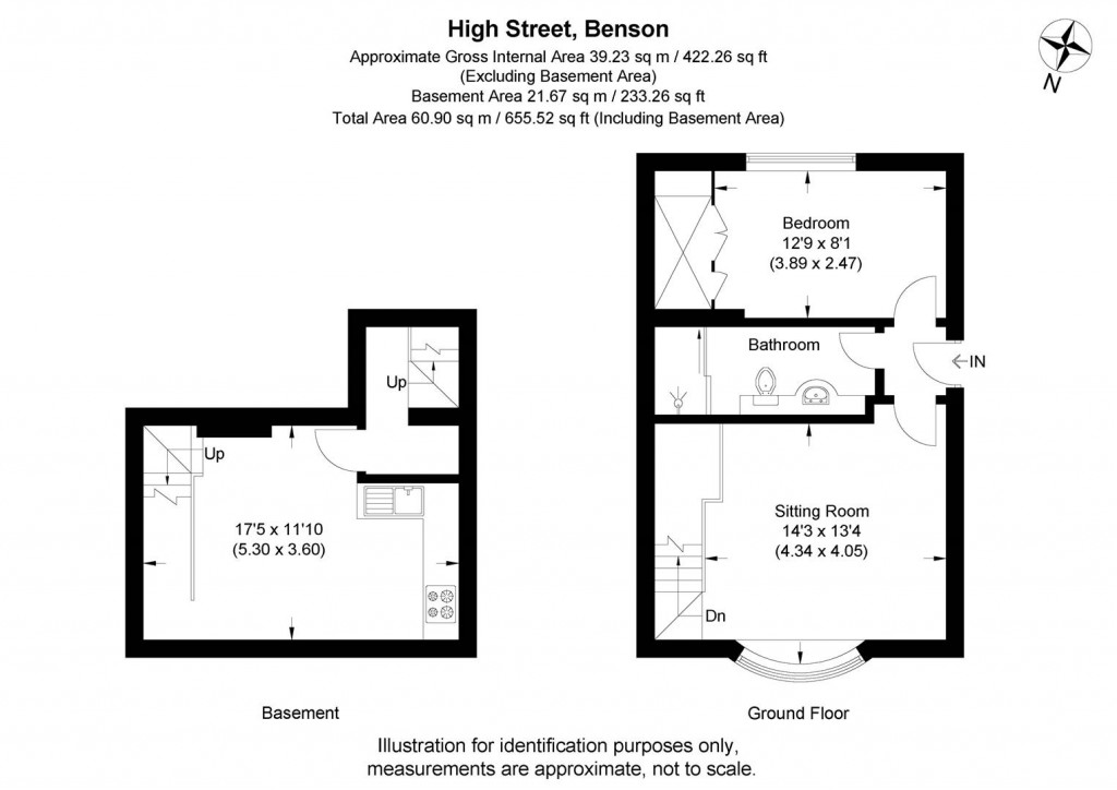 Floorplans For High Street, Benson