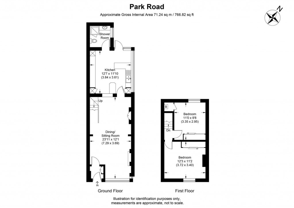 Floorplans For Park Road, Henley-on-Thames