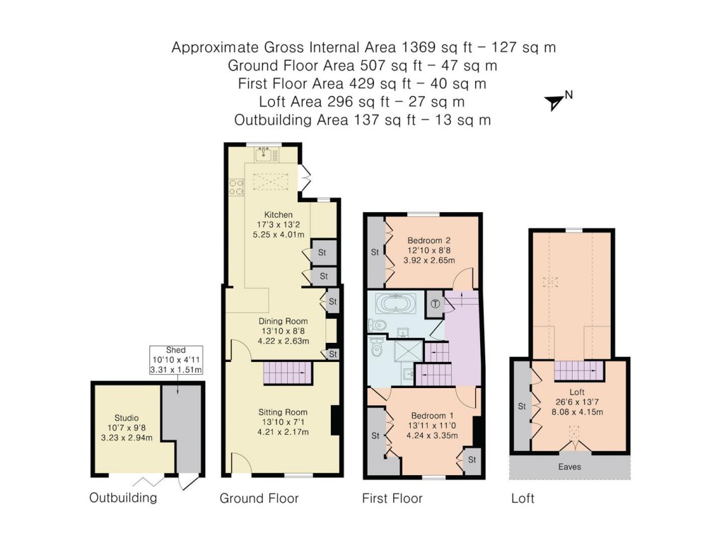 Floorplans For Watcombe Road, WATLINGTON