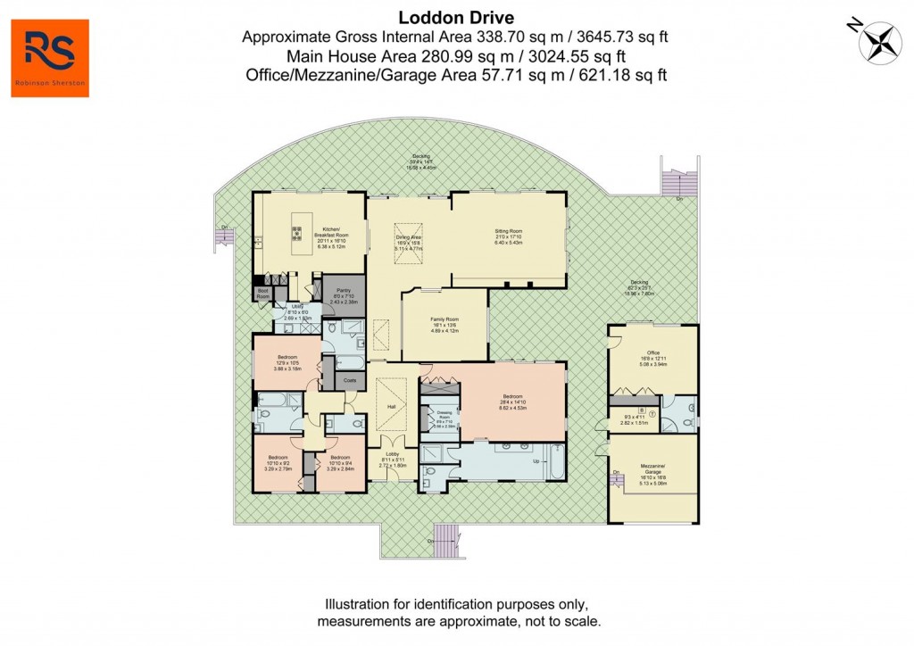 Floorplans For Loddon Drive, Wargrave