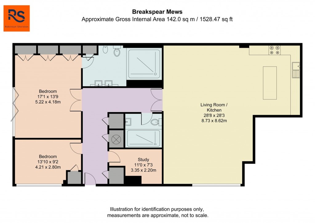 Floorplans For New Street, Henley-On-Thames