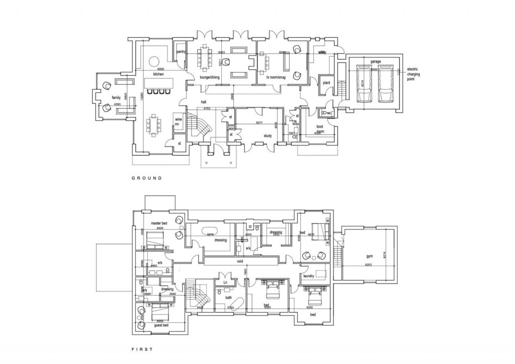 Floorplans For Satwell Close, Rotherfield Greys, Henley-On-Thames