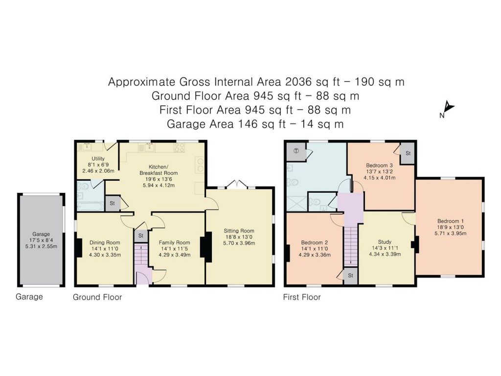 Floorplans For Watcombe Road, Watlington