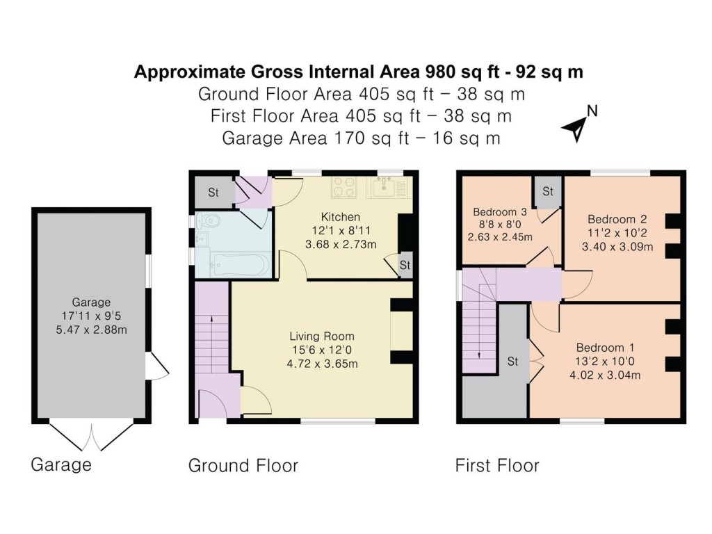 Floorplans For Lewknor, Watlington