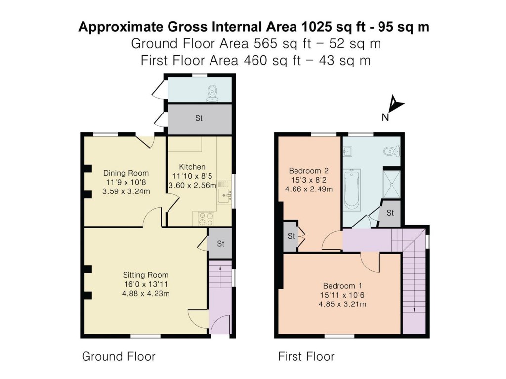 Floorplans For Hop Gardens, Henley-On-Thames