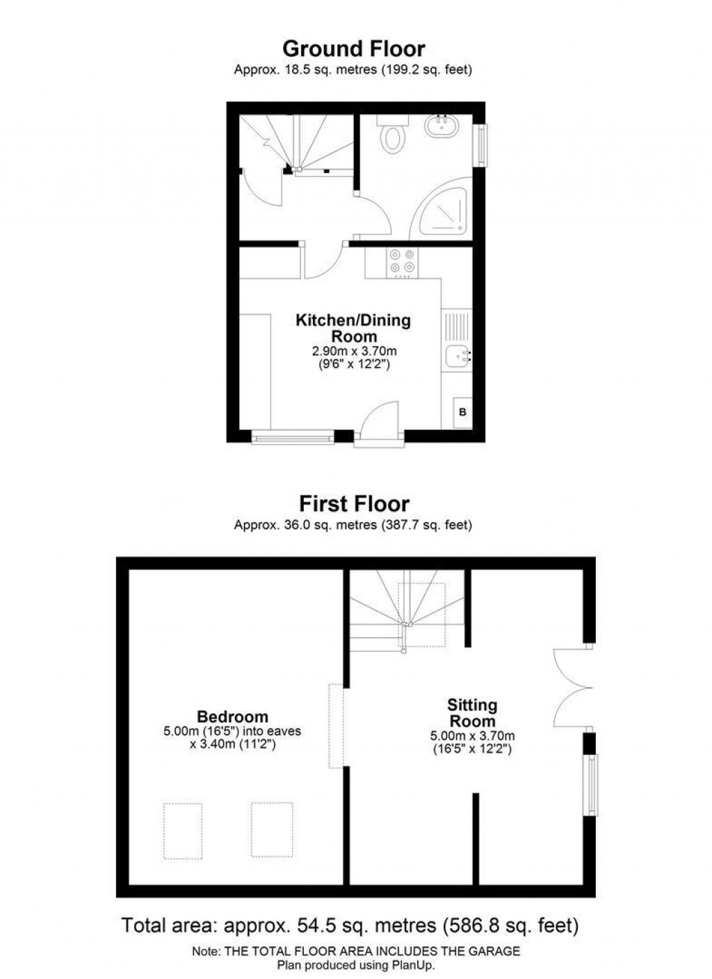 Floorplans For High Street, Watlington