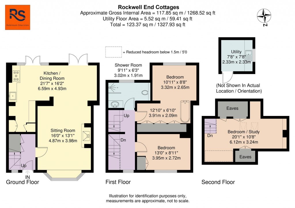 Floorplans For Hambleden, Henley-On-Thames