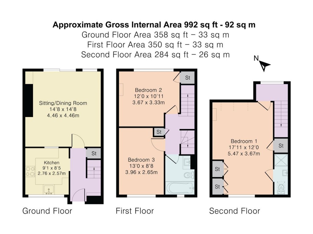 Floorplans For 8 Upton Close, Henley-On-Thames RG9 1BT