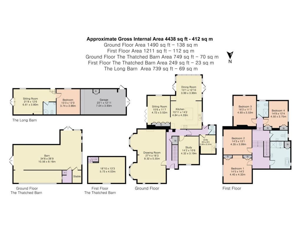 Floorplans For Sonning Eye