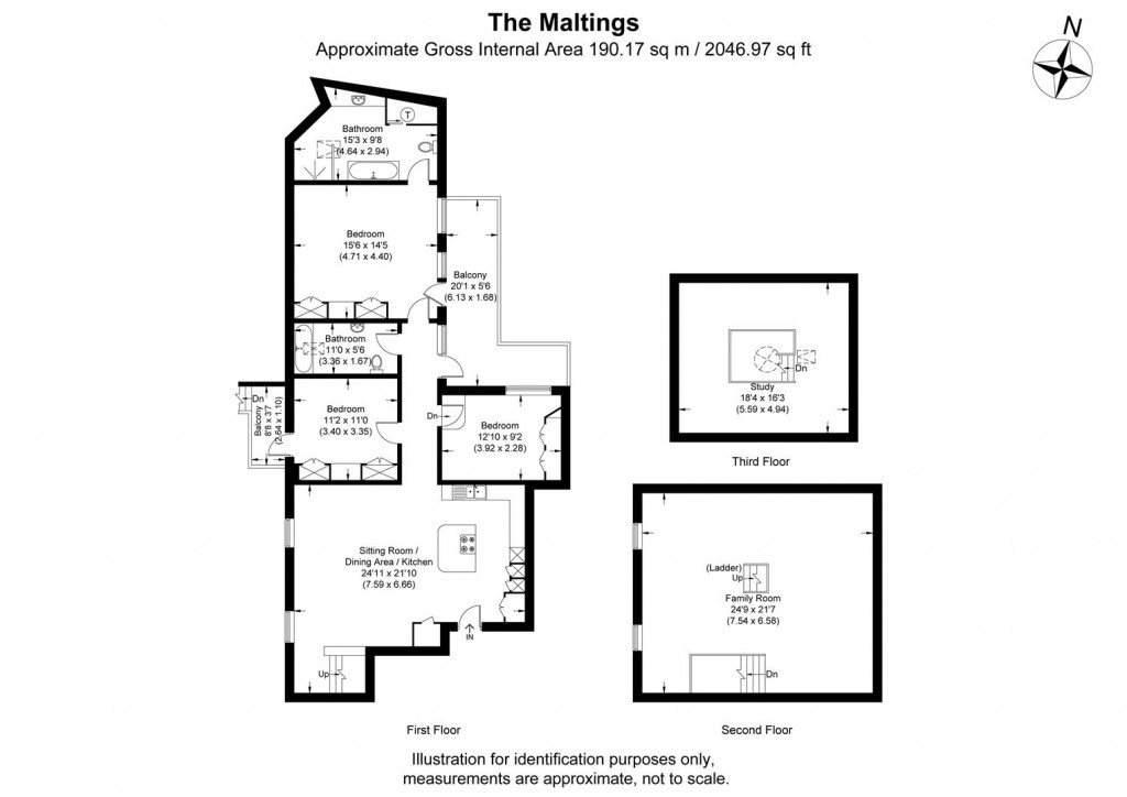 Floorplans For Hart Street, Henley-On-Thames